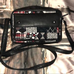 Red plaid Donna Sharp purse